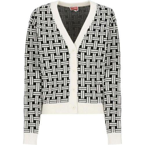 Weave Cardigan - Größe M - Kenzo - Modalova