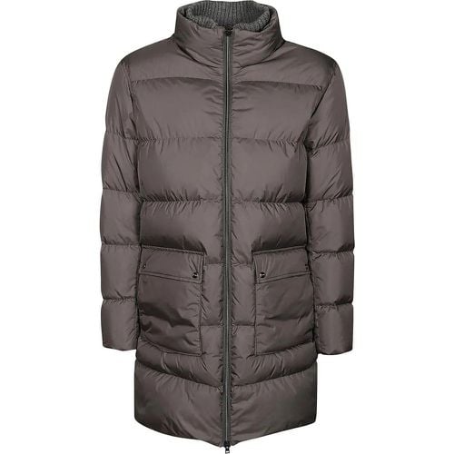 Down Jacket Grey - Größe 52 - Herno - Modalova