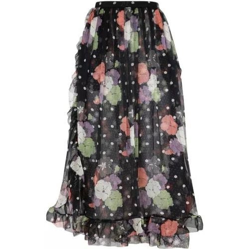 Black Silk Skirt - Größe 42 - ETRO - Modalova