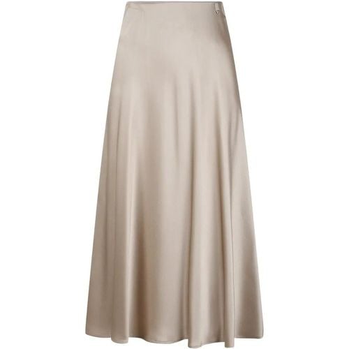 Satin Fluid Skirt - Größe 44 - Herno - Modalova