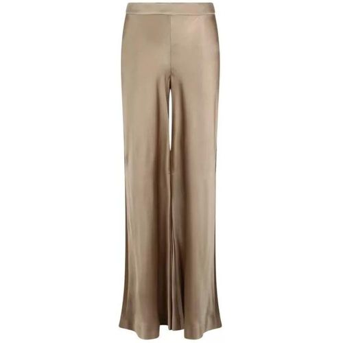 Satin Trousers - Größe 42 - alberta ferretti - Modalova