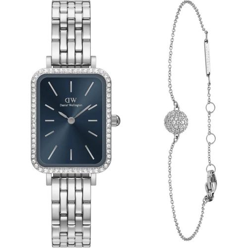 Uhr - Quadro Women's Watch and Bracele - Gr. unisize - in Silber - für Damen - Daniel Wellington - Modalova