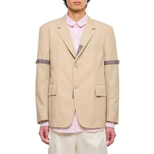 Unstructured Straight Fit Jacket - Größe 1 - Thom Browne - Modalova