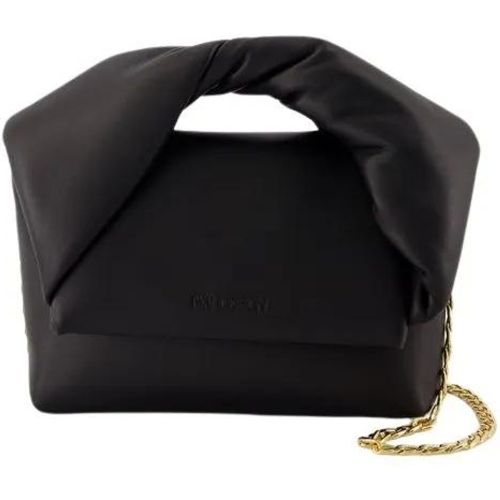 Hobo Bags - Small Twister Crossbody - Leather - Black - Gr. unisize - in - für Damen - J.W.Anderson - Modalova