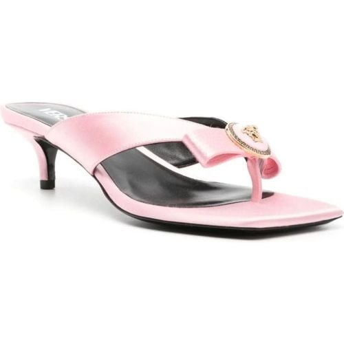 Slipper & Pantoletten - Sandals Pink - Gr. 36 (EU) - in Gold - für Damen - Versace - Modalova