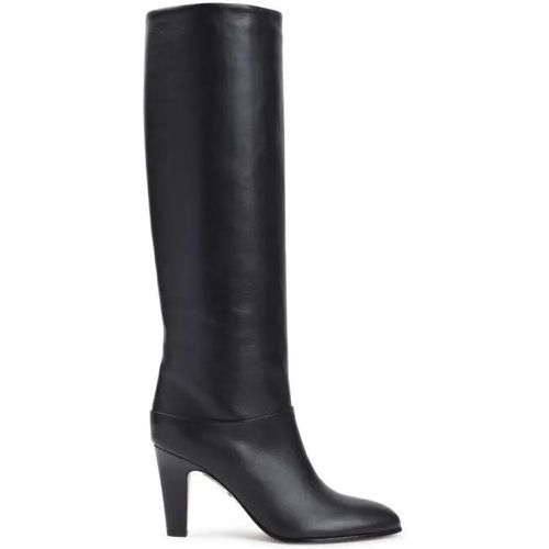 Boots & Stiefeletten - Eve Black Calf Leather Boots - Gr. 38 (EU) - in - für Damen - Chloé - Modalova