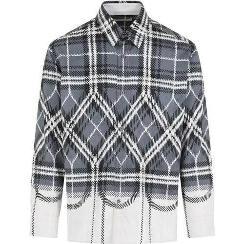 Grey Plaid Cotton Fade Shirt - Größe M - grau - Craig Green - Modalova