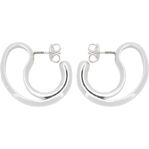 Ohrringe - Large Frills Earrings - Gr. unisize - in Silber - für Damen - Bottega Veneta - Modalova