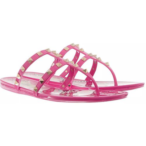 Sandalen & Sandaletten - Rockstud Sandals - Gr. 37 (EU) - in Rosa - für Damen - Valentino Garavani - Modalova