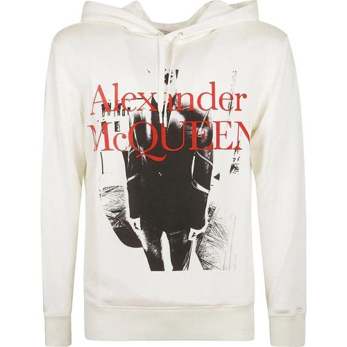 Hoodie Logo Sweatshirt - Größe L - alexander mcqueen - Modalova