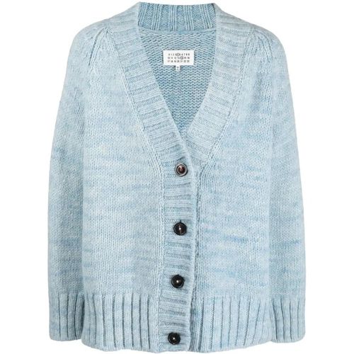 Oversized Wool Cardigan - Größe L - Maison Margiela - Modalova