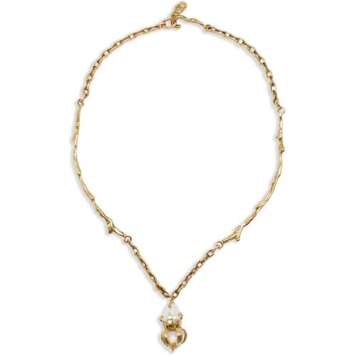 Halskette - Encased-Pearl Branch-Motif Necklace - Gr. unisize - in - für Damen - Marni - Modalova