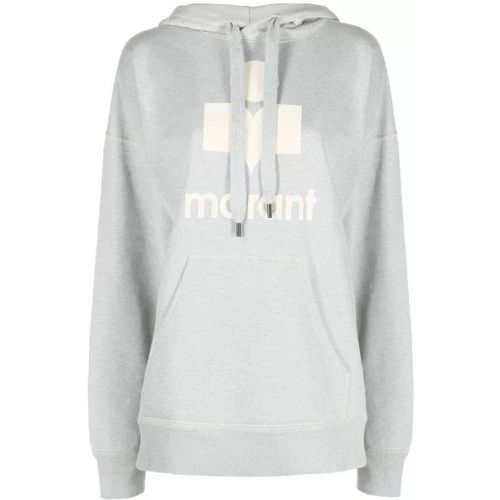 Mansel Logo-Print Sweatshirt - Größe 34 - gray - Etoile Isabel Marant - Modalova