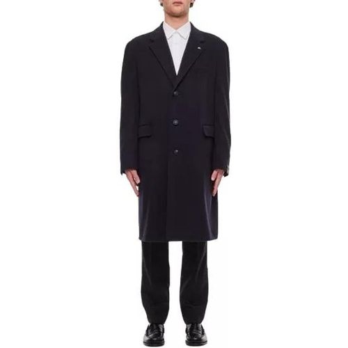 Wool Coat - Größe 50 - blue - Tagliatore - Modalova