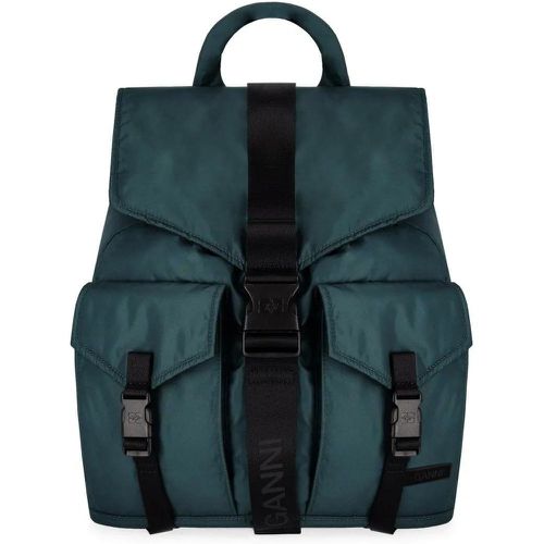 Rucksack - TECH GRÜNER RUCKSACK - Gr. unisize - in - für Damen - Ganni - Modalova