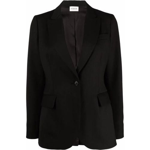 Black Single Breasted Jacket - Größe XS - P.A.R.O.S.H. - Modalova