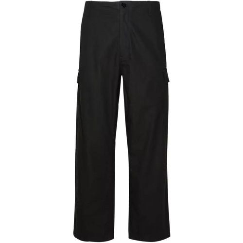 Cargo Pants In Black Cotton - Größe S - black - Kenzo - Modalova