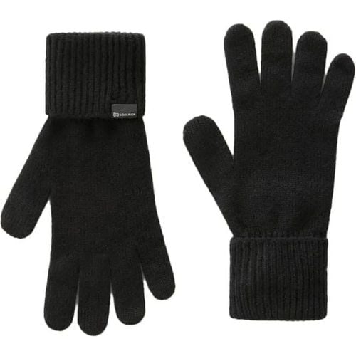 Handschuhe - cashmere ribbed gloves - Gr. M - in - für Damen - Woolrich - Modalova