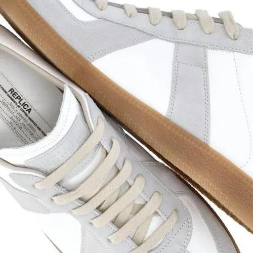 Low-Top Sneaker - White Leather Replica Sneakers - Gr. 39 (EU) - in - für Damen - Maison Margiela - Modalova