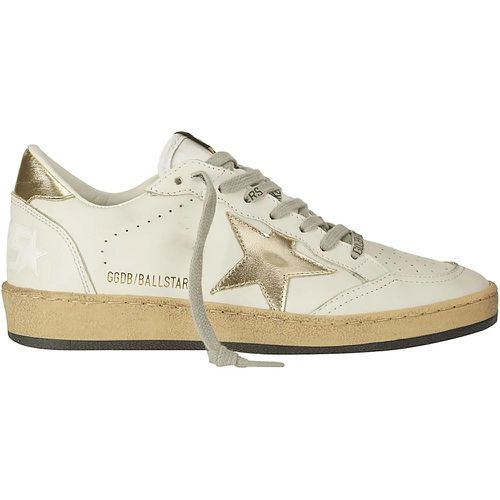 Low-Top Sneaker - Leather Sneakers With Pierced Tip - Gr. 35 (EU) - in - für Damen - Golden Goose - Modalova