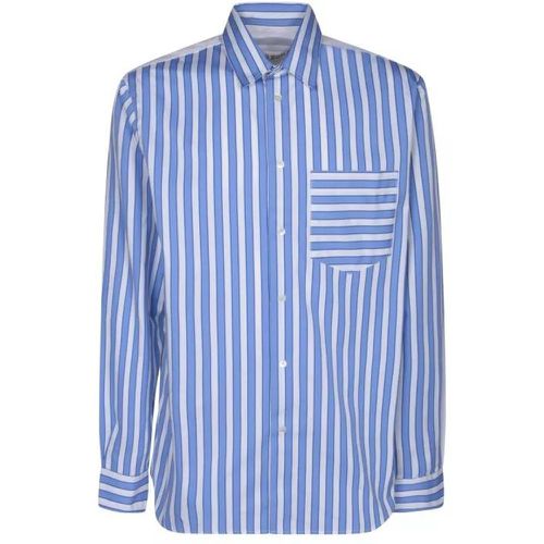 Blue Cotton Shirt - Größe 46 - blue - J.W.Anderson - Modalova