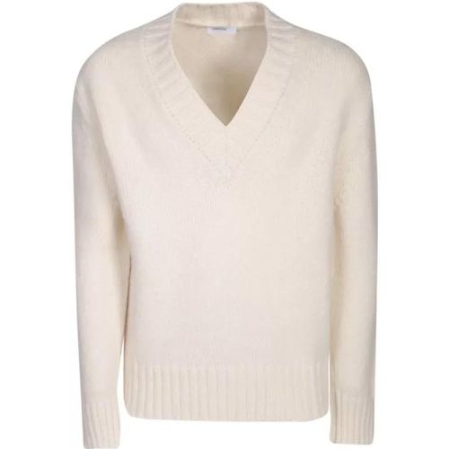 V-Neck Knit Sweater - Größe 50 - Lardini - Modalova