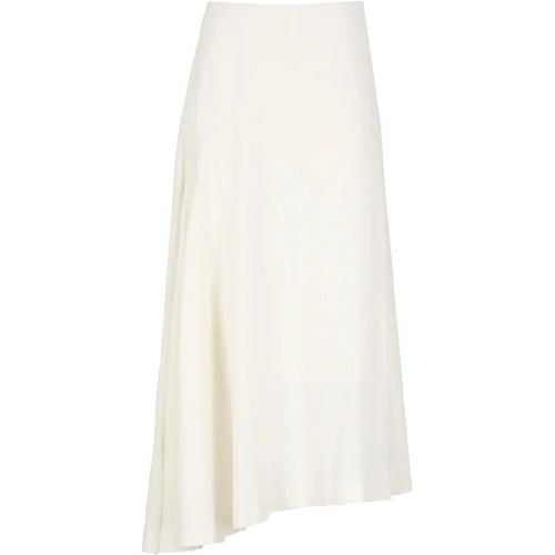 Flowing White Linen Blend Skirt - Größe S - Y-3 - Modalova