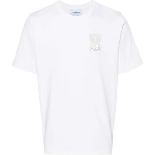 Tennis Pastelle Cotton T-Shirt - Größe XXL - weiß - Casablanca - Modalova