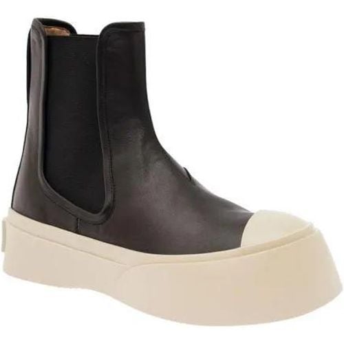 Boots & Stiefeletten - Black Slip-On Ankle Boots - Gr. 40 (EU) - in - für Damen - Marni - Modalova