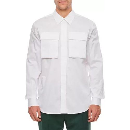 Slim Fit Shirt - Größe 15 ¾ - white - alexander mcqueen - Modalova