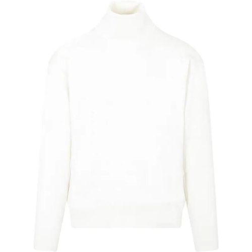 Bone White Wool Turtleneck Sweater - Größe 52 - Bally - Modalova