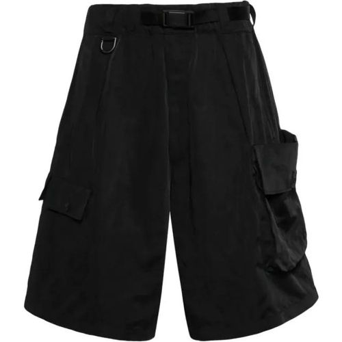 Black Slide Buckle Shorts - Größe L - black - Y-3 - Modalova