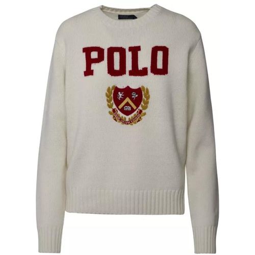 Cream Wool Sweater - Größe L - multi - Polo Ralph Lauren - Modalova