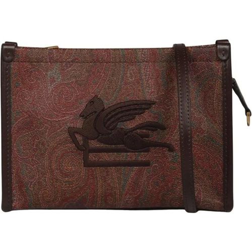 Paisley Pegaso Pouch - Größe ONE SIZE - braun - ETRO - Modalova