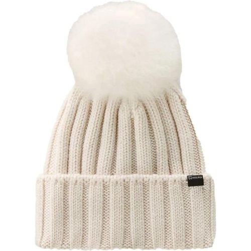 Caps & Mützen - Beanie cashmere pom - Gr. S - in - für Damen - Woolrich - Modalova