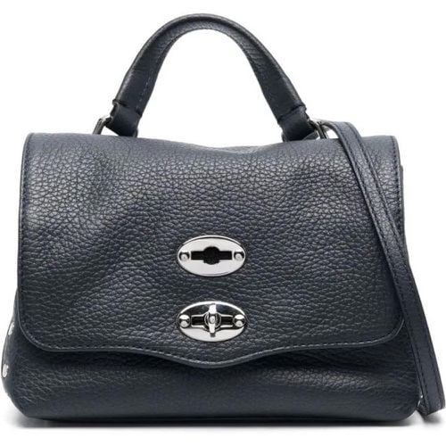 Shopper - Navy Blue Lambskin Handbag - Gr. unisize - in - für Damen - Zanellato - Modalova