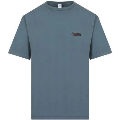 Stone Blue Cotton T-Shirt - Größe S - blau - Berluti - Modalova