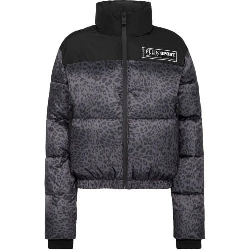 Daunenjacke Leopard - Größe L - Plein Sport - Modalova