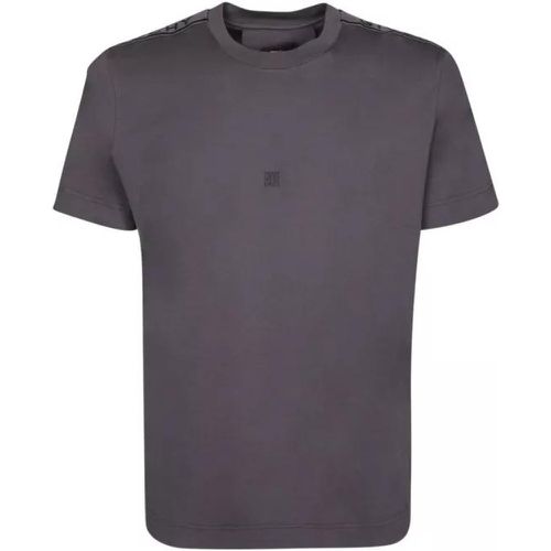 Cotton T-Shirt With Signature 4G Printed Pattern - Größe M - gray - Givenchy - Modalova