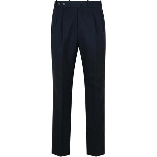 Navy Virgin Wool Trousers - Größe 48 - Maison Margiela - Modalova