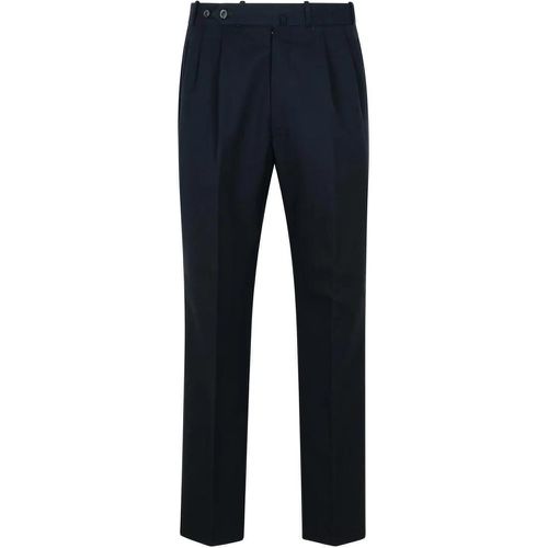 Navy Virgin Wool Trousers - Größe 48 - blau - Maison Margiela - Modalova