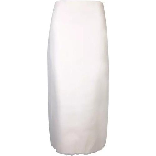 Silk Tulle Skirt - Größe 38 - white - Blanca Vita - Modalova