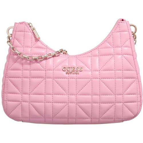 Hobo Bags - Assia Top Zip Shoulder Bag - Gr. unisize - in Rosa - für Damen - Guess - Modalova