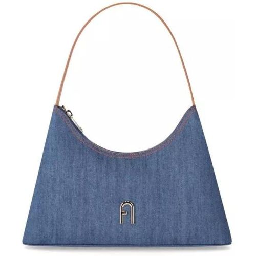 Shopper - Diamante S Denim Blue Shoulder Bag - Gr. unisize - in - für Damen - Furla - Modalova