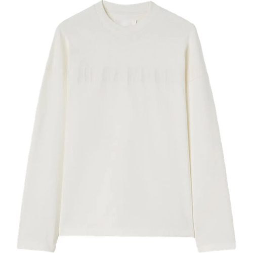 Longsleeve mit Logo-Print - Größe L - Jil Sander - Modalova