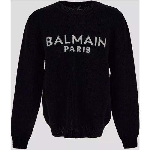 CH1KD000KC88 - EAB Maglie Noirbl - Größe L - Balmain - Modalova