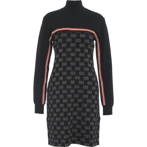 Knit dress with logo - Größe XS - LIU JO - Modalova