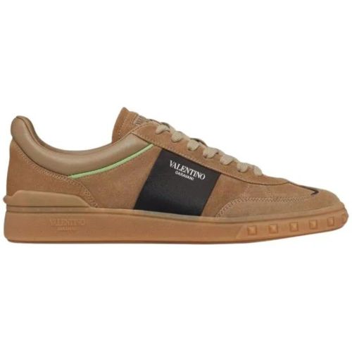 Low-Top Sneaker - Rockstud Sneakers In Brown - Gr. 40 (EU) - in - für Damen - Valentino Garavani - Modalova