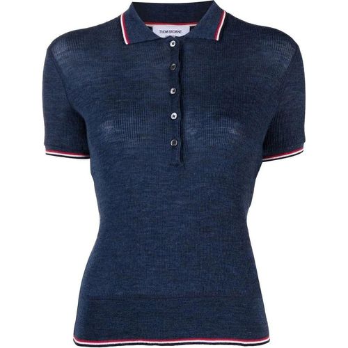 Polo T-shirt - Größe 38 - Thom Browne - Modalova