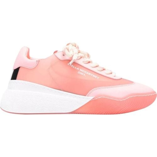 Low-Top Sneaker - Loop Lace-up Sneakers - Gr. 40 (EU) - in Gold - für Damen - Stella Mccartney - Modalova